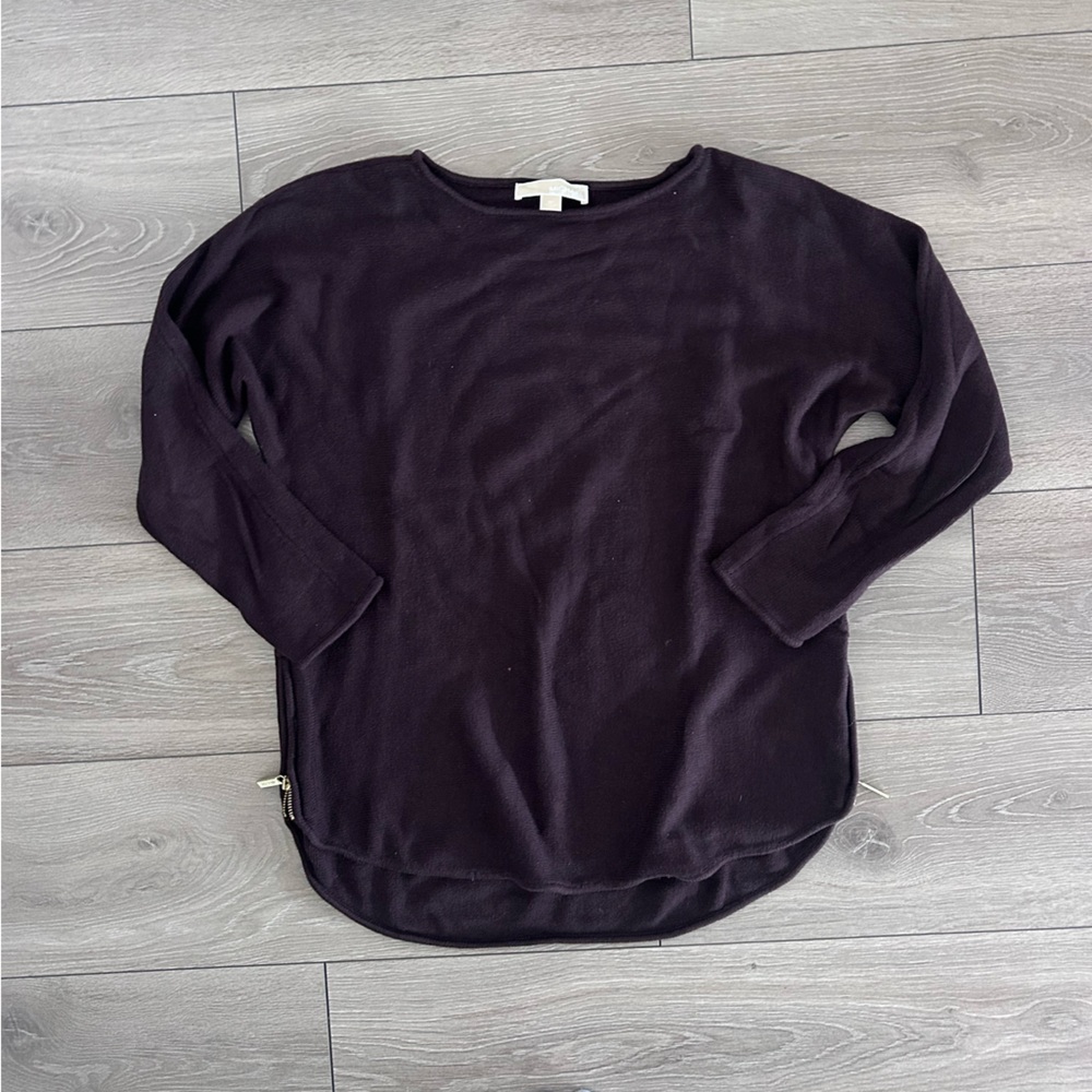 MICHAEL Michael Kors Black Long Sleeve Top